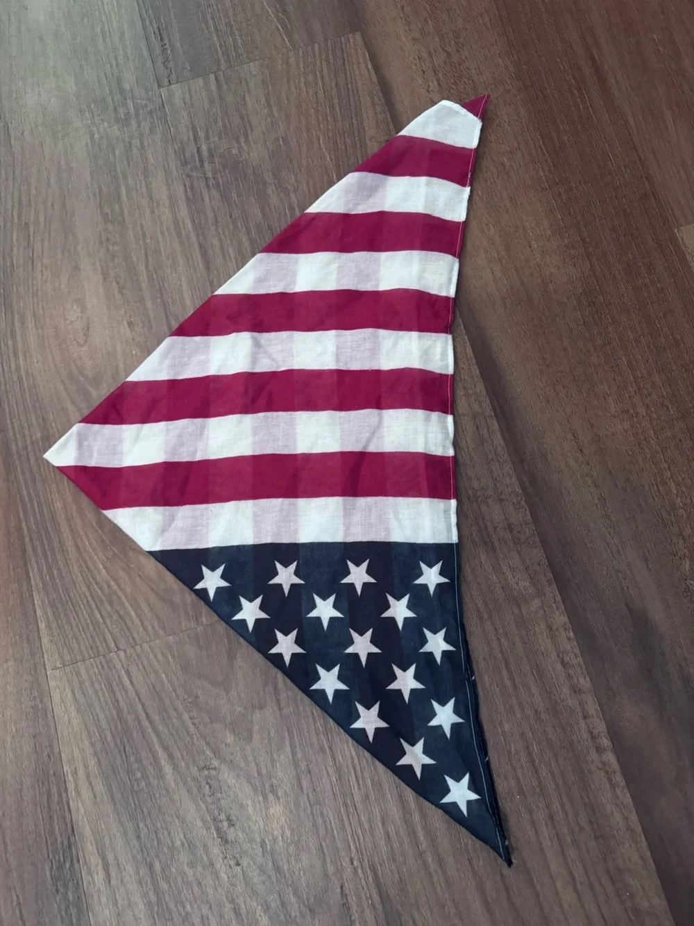 American Flag Triangle Bandana - Red, White & Blue